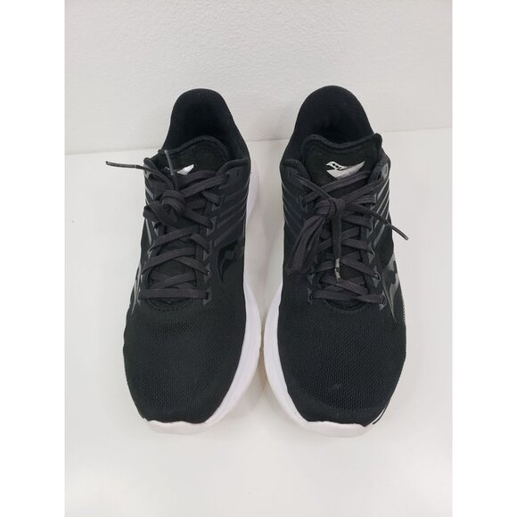 Saucony Men's Kinvara 12 Running Shoes in black/white - Size US 10 - Picture 2 of 10